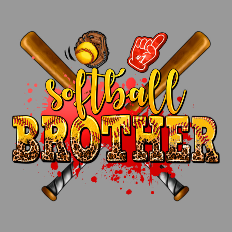 Softball Brother Vintage Hoodie by AdoDesignShop | Teevron