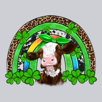St Patricks Cow Rainbow Heavyweight Sweatshirt | Teevron