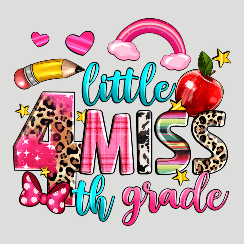 Little Miss Fourth Grade Zipper Hoodie by NancyCooperArtShop | Teevron