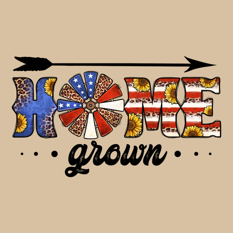 Home Grown American Flag Windmill Heavyweight Hoodie by Jasminsmagicworld | Teevron