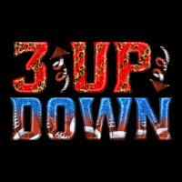 3 Up 3 Down Football Ladies Tee | Teevron