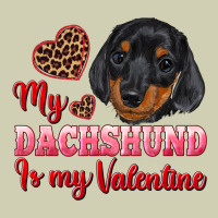 My Dachshund Is My Valentine Heavy Core Tee | Teevron