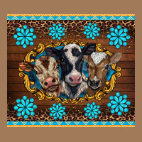 Western Baby Cow Turquoise Gemstones  Leopards Classic Tee | Teevron