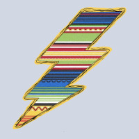 Yellow Aztec Patterned Lightning Premium Sweatshirt | Teevron