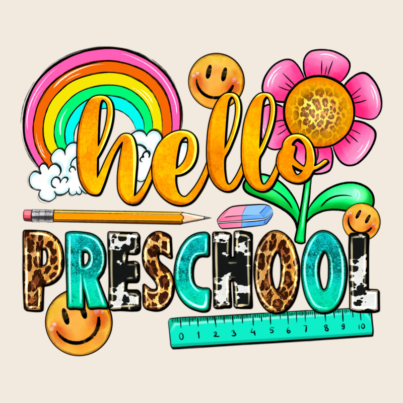 Hello Preschool Zipper Hoodie by NancyCooperArtShop | Teevron