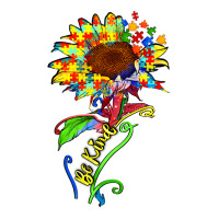 be kind autism sunflower | Teevron