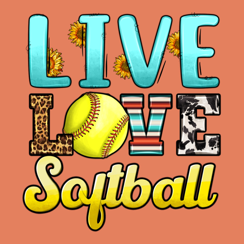 Live Love Softball Classic Tee by LillyAllenDesigns | Teevron