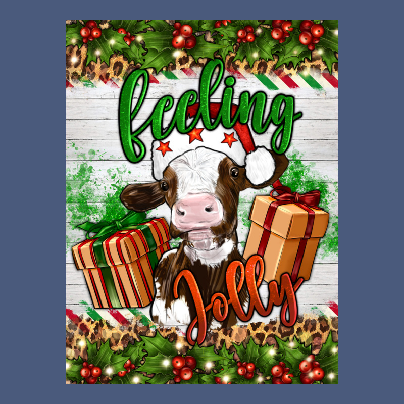 Christmas Feeling Jolly Cow Vintage Hoodie by Artiststas | Teevron