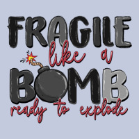 Fragile Like A Bomb Ready To Explode Long Sleeve Tee | Teevron