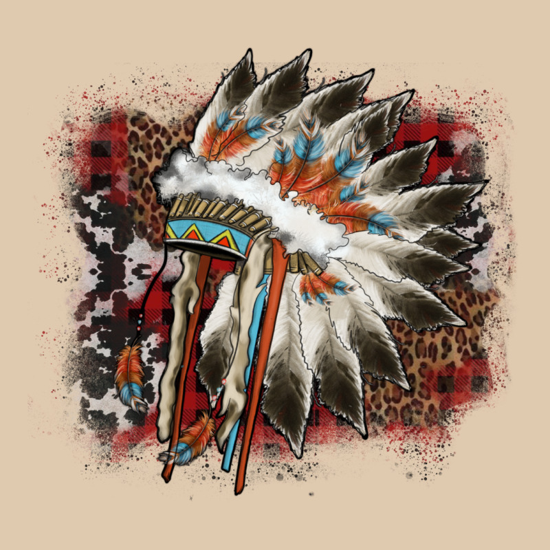 İndian Headress Cowhide Heavyweight Sweatshirt by AdoDesignShop | Teevron