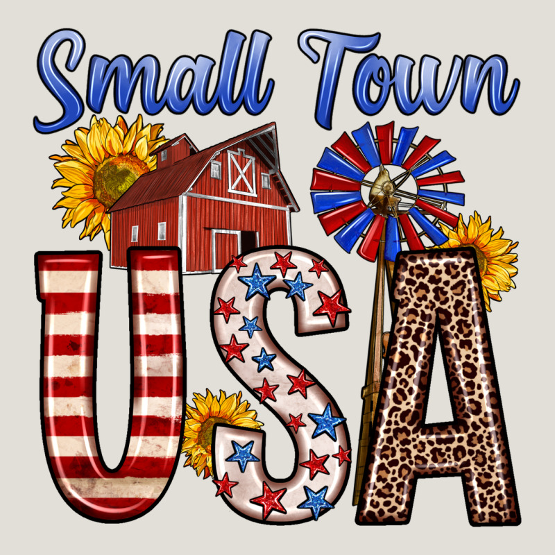 Small Town Usa Heavy Core Tee by Zillion Design Studio | Teevron