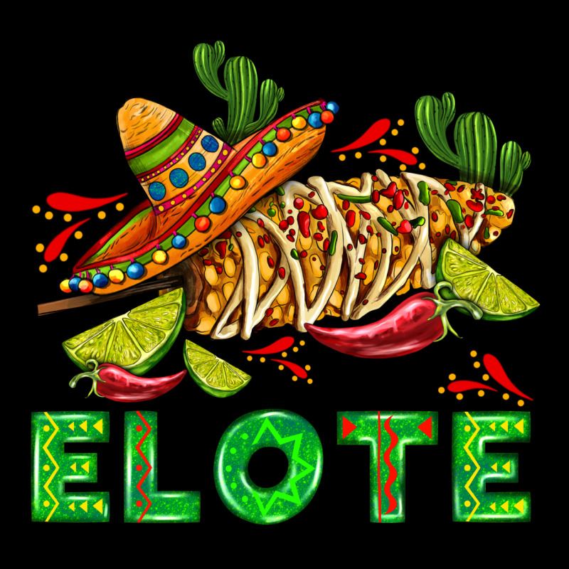 Elote Corn Sombrero Lime And  Cactus Urban Heavy Tee by AdoDesignShop | Teevron