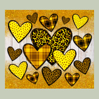 Yellow Hearts Long Sleeve Tee | Teevron