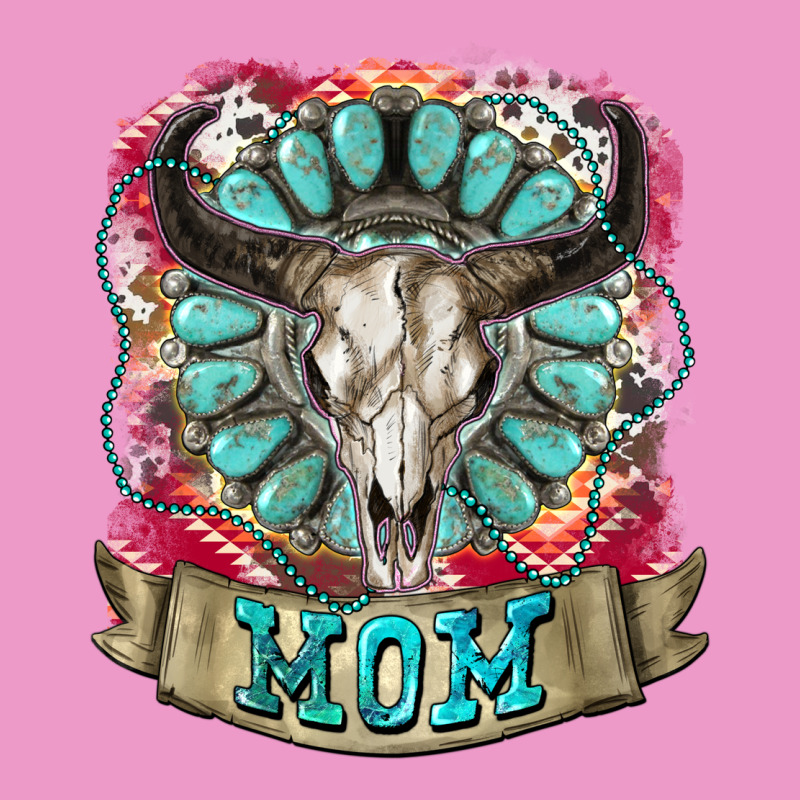 Mom Bull Skull Mother's Day Urban Hoodie by CowGirlArtShop | Teevron