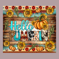 Hello Pumpkin Tumbler Vintage Hoodie | Teevron