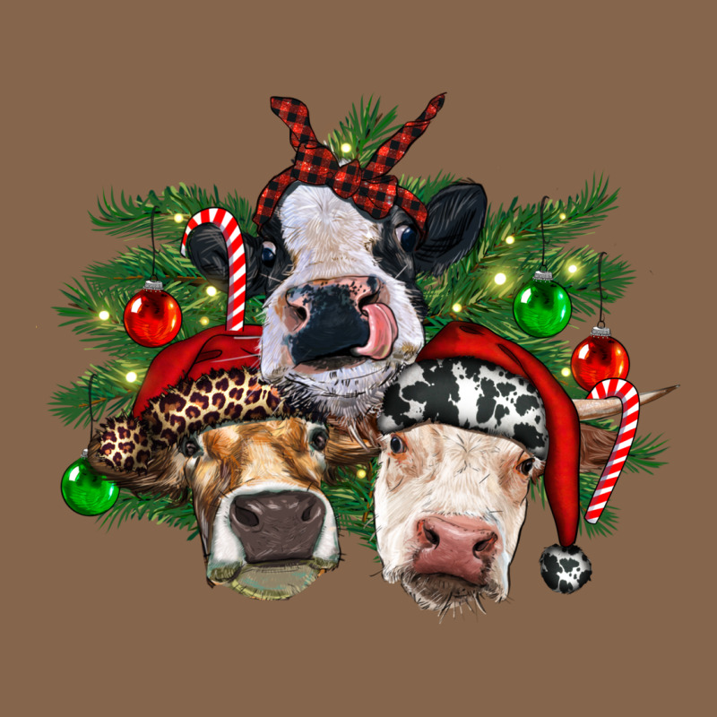 Christmas Cows With Tree Premium Tee by RanaPortraitStore | Teevron