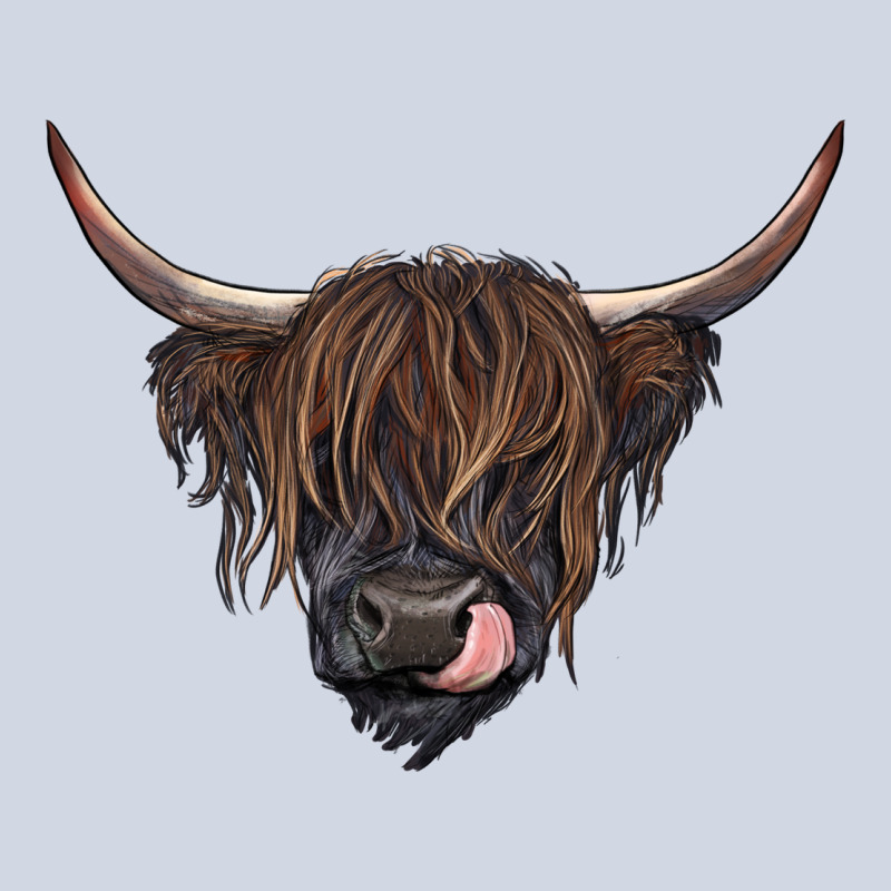 Black Highland Cow Premium Sweatshirt by RanaPortraitStore | Teevron
