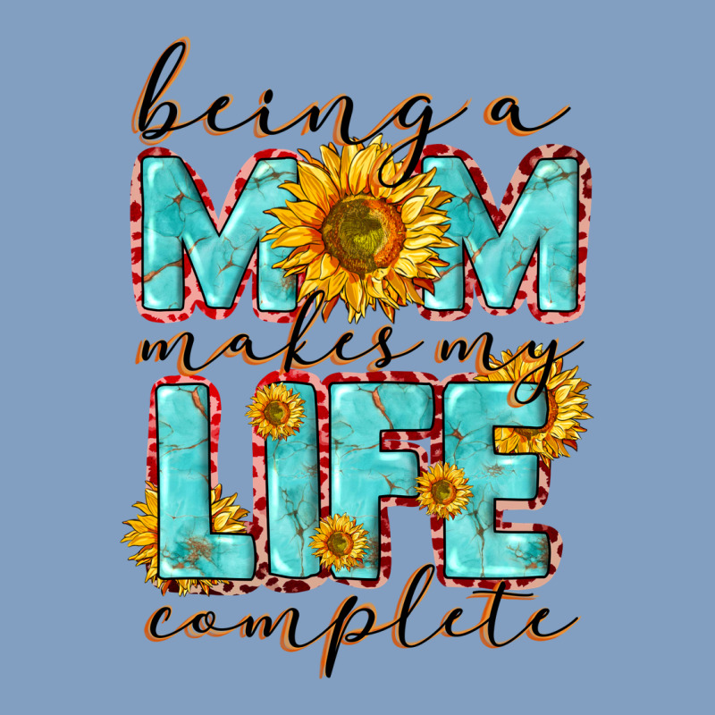 Being A Mom Makes My Life Complete Mother's Day Urban Hoodie by CowGirlArtShop | Teevron
