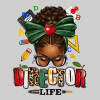 Director Life Afro Messy Bun Premium Tee | Teevron