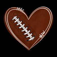 American Football Heart Ladies Tee | Teevron