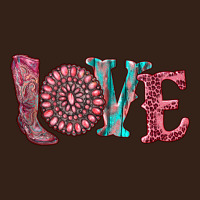 Valentine's Day Love With Boots And Gemstone Heavy Core Tee | Teevron
