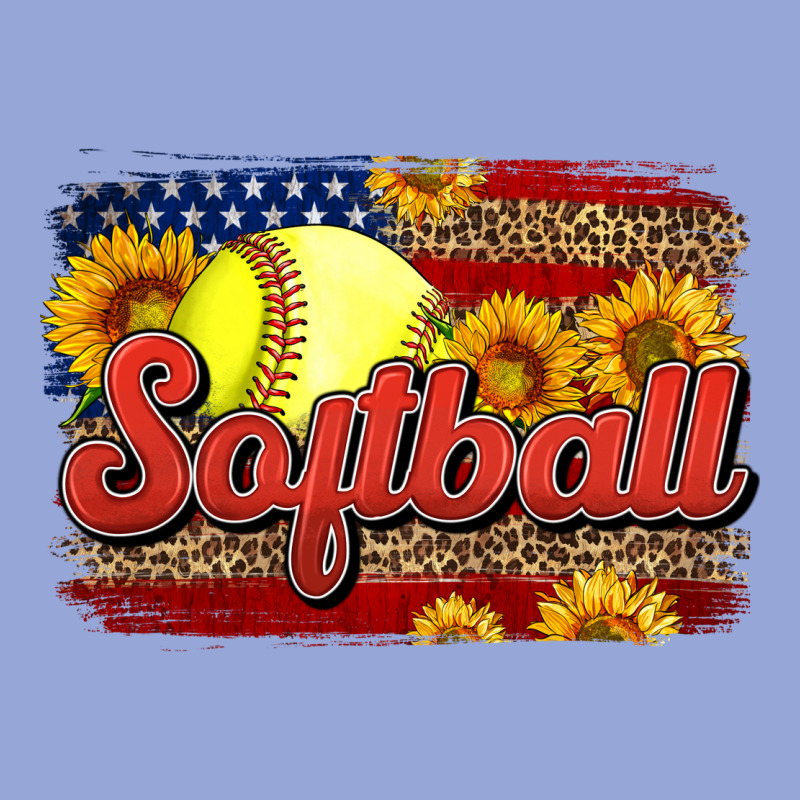 Western American Flag Softball Classic Tee by LillyAllenDesigns | Teevron