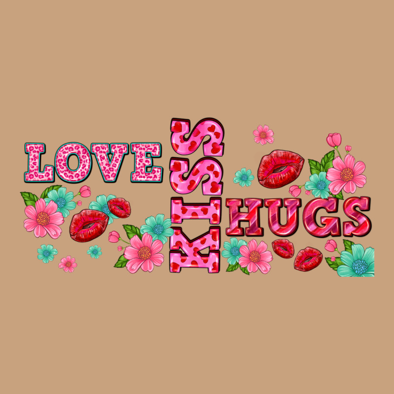 Floral Love And Kiss Vintage Tee by AdoDesignShop | Teevron