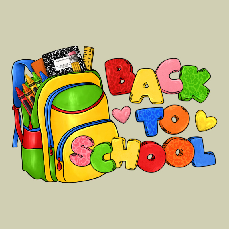 Back To School With School Bag Heavy Core Tee by texasbilliewilder | Teevron