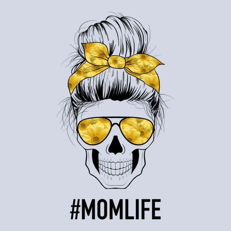 Yellow Flower Mom Skull Premium Sweatshirt by Bettercallsaul | Teevron