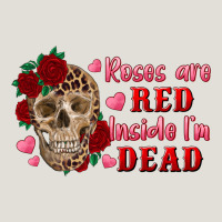 Roses Are Red Inside I'm Dead Skull Heavy Core Tee | Teevron