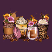 Leopard Rose Glitter Flowers Coffee Cups Premium Tee | Teevron