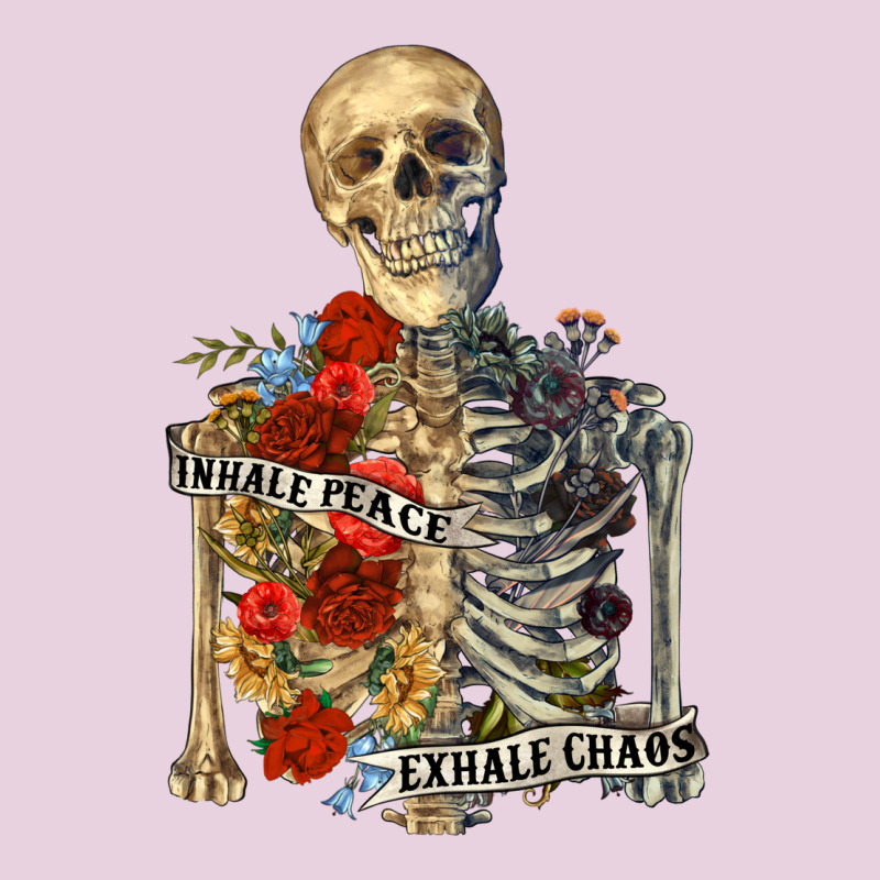 Inhale Peace Exhale Chaos Ladies Tee by RanaPortraitStore | Teevron