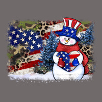 Patriotic Snowman Background 4th Of July Urban Hoodie | Teevron