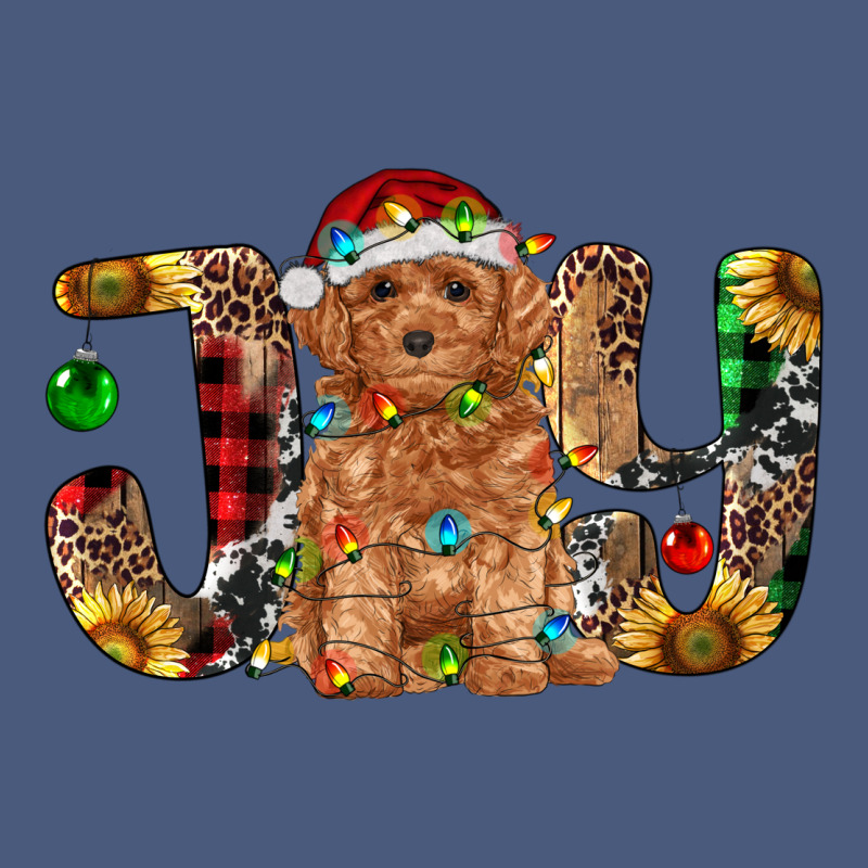 Toy Poodle Christmas Joy Vintage Hoodie by RanaPortraitStore | Teevron