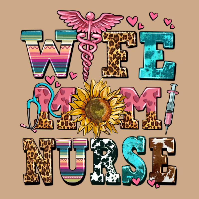 Wife Mom Nurse Vintage Hoodie by AdoDesignShop | Teevron