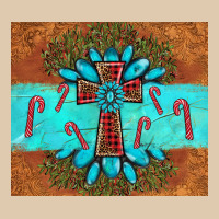 Christmas Cross Gemstone Heavyweight Sweatshirt | Teevron