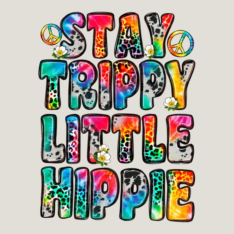 Stay Trippy Little Hippie Heavy Core Tee by Zillion Design Studio | Teevron