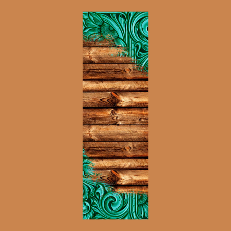 Western Tooled Leather Sunflower Turquoise Gemstone Pen Wrap 1 Heavyweight Hoodie by Jasminsmagicworld | Teevron