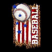 Baseball American Flag Ladies Tee | Teevron
