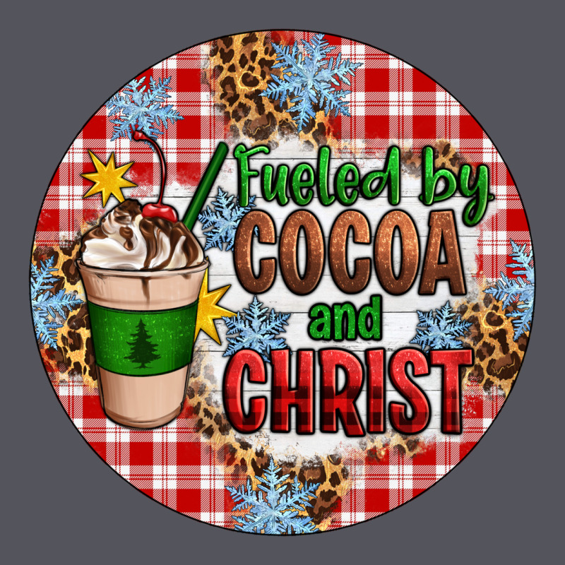 Christmas Fueled By Cocoa And Christ Ornament Vintage Hoodie by Artiststas | Teevron