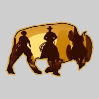 Bison Silhouette Cowboy Premium Sweatshirt | Teevron
