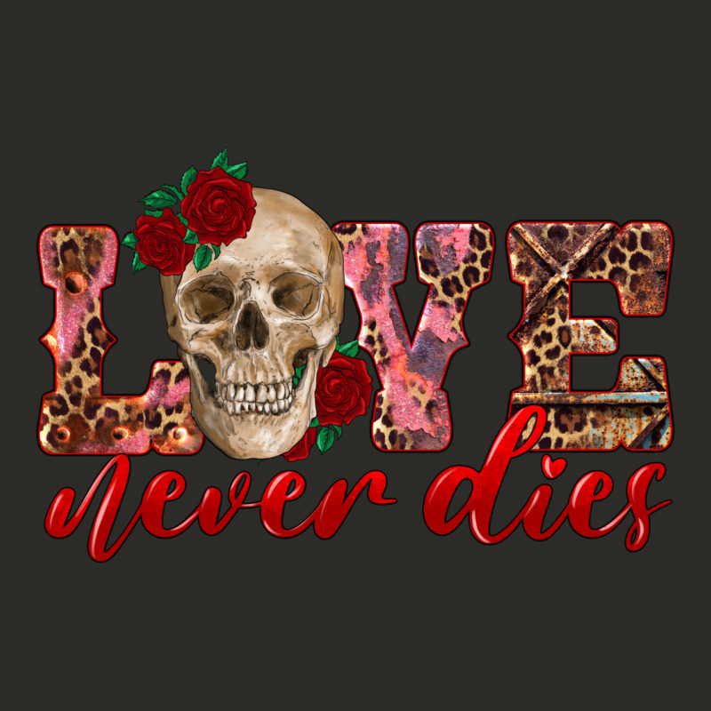 Love Never Dies Skull Heavy Core Tee by RanaPortraitStore | Teevron