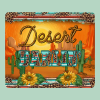 Western Desert Darlin Sunset Serape Leopard Sunflowers Mousepad Classic Tee | Teevron