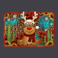 Western Christmas Reindeer With Background Heavyweight Hoodie | Teevron