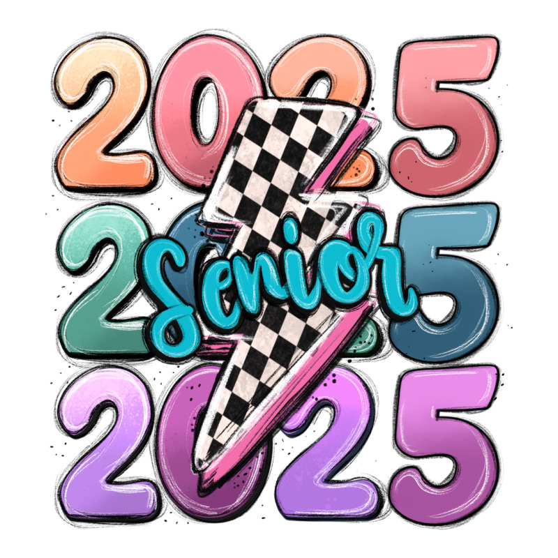 2025 Senior Long Sleeve Tee by MaliasSmallBusiness | Teevron