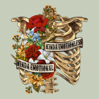 Kinda Emotionless Kinda Emotional Skeleton Ladies Tee | Teevron