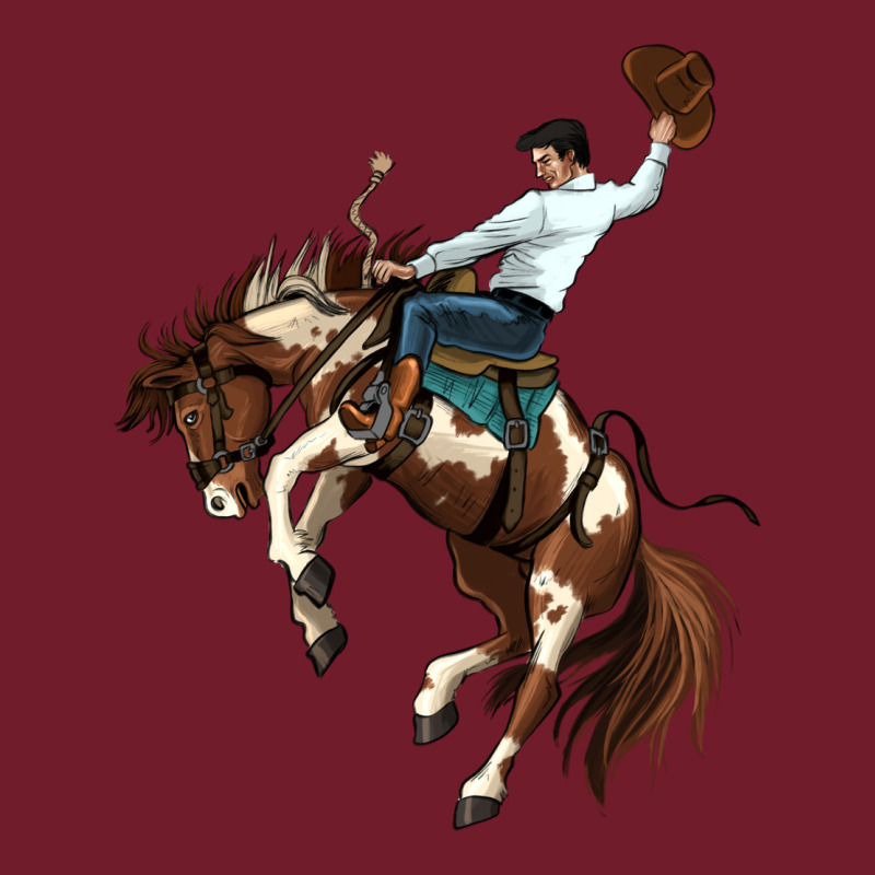 American Paint Horse Rodeo Cowboy Zipper Hoodie by MaliasSmallBusiness | Teevron