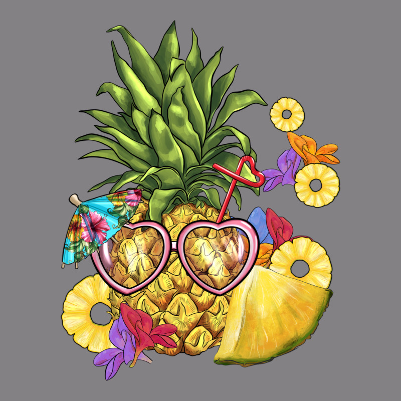 Pineapple Enjoying Heavyweight Hoodie by BarkalooDesign | Teevron
