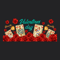 Valentines Day With Playing Cards Vintage Tee | Teevron