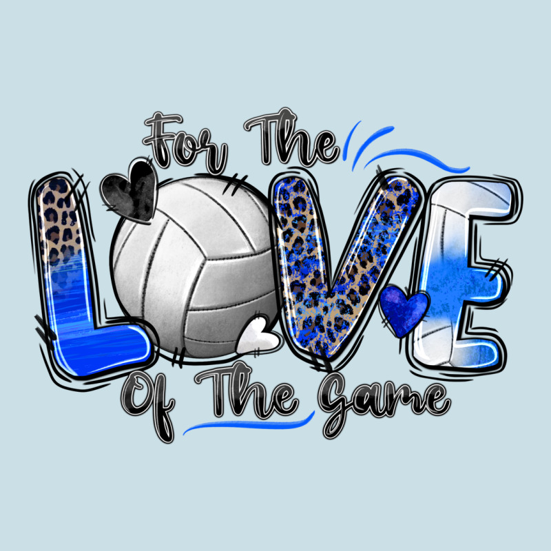 For The Love Of The Game Volleyball Ladies Tee by Zillion Design Studio | Teevron
